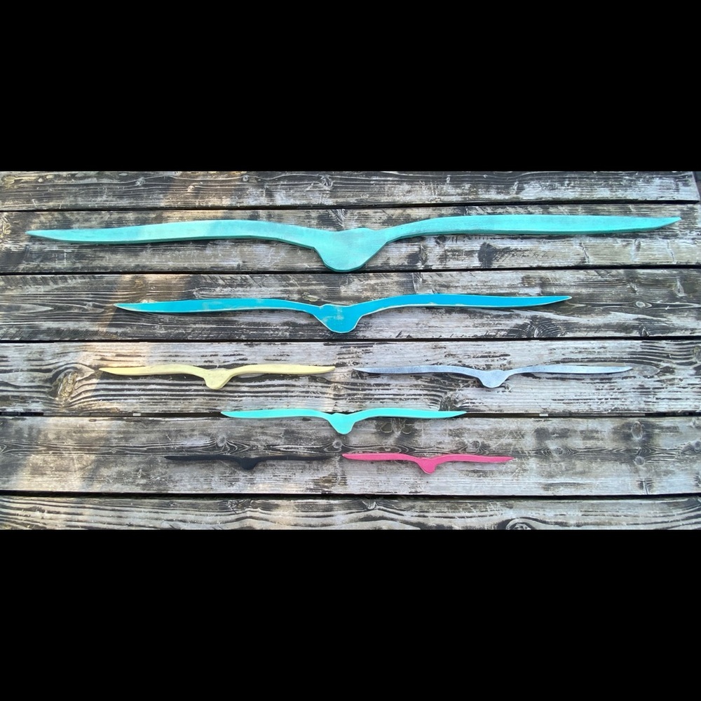 Primitive Seagull Set of 3 Beach Bird Wall Art